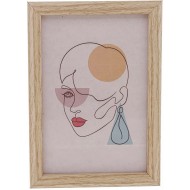 Porta Retrato 10x15cm De Mdf Areia